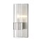 Z-Lite Lawson 1 Light Wall Sconce, Brushed Nickel & Clear 343-1S-BN - alternate 1
